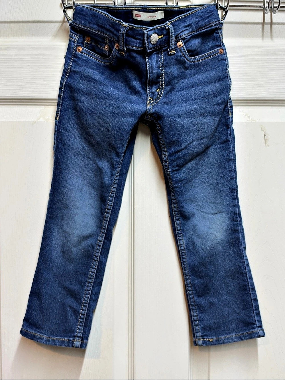 Levi's 511 Slim Boys Size 4-5 Years Blue Jeans